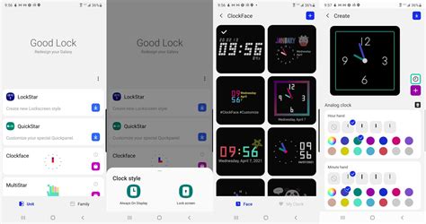 clock face samsung
